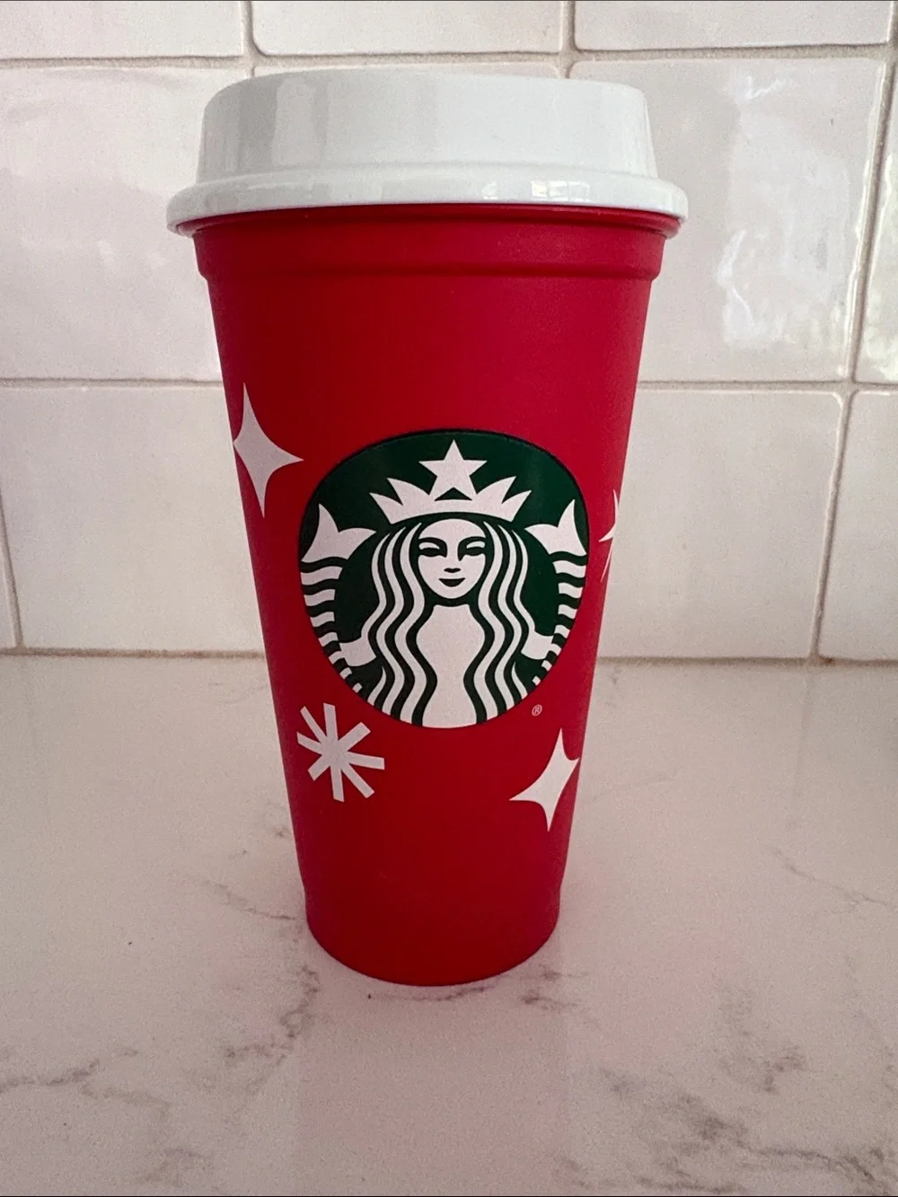NWOT Starbucks Holiday Cups + Color Reusable Cups - Bundle of 9